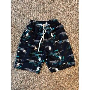 Men’s The Magic Swim Trunks Size Large Dark Blue - 100% Polyester